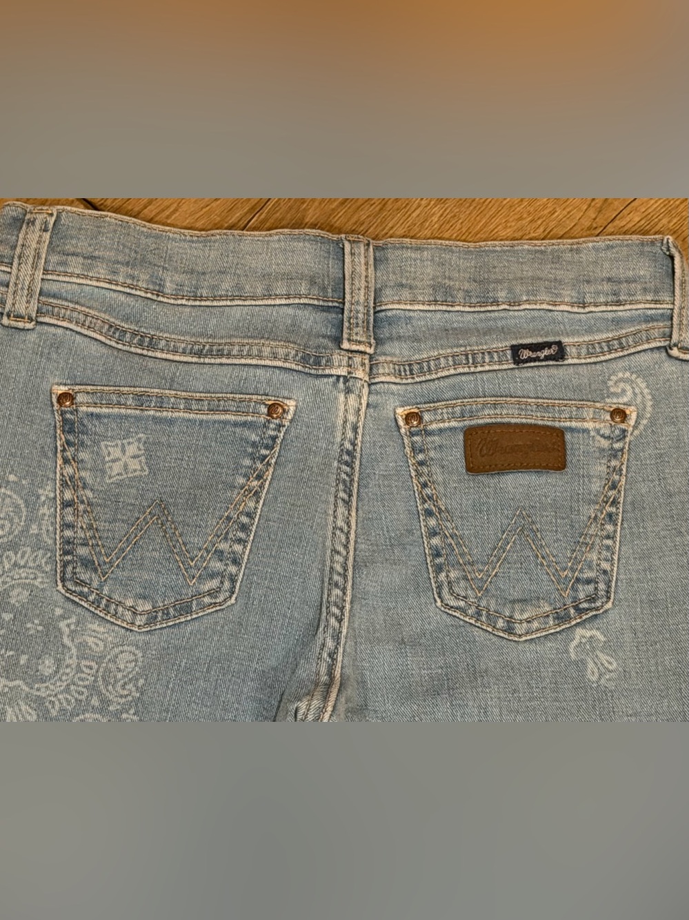 Wrangler youth size 12 regular  Denim Boot Cut Jeans Brand New